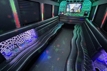 Hammond Limo Bus Interior